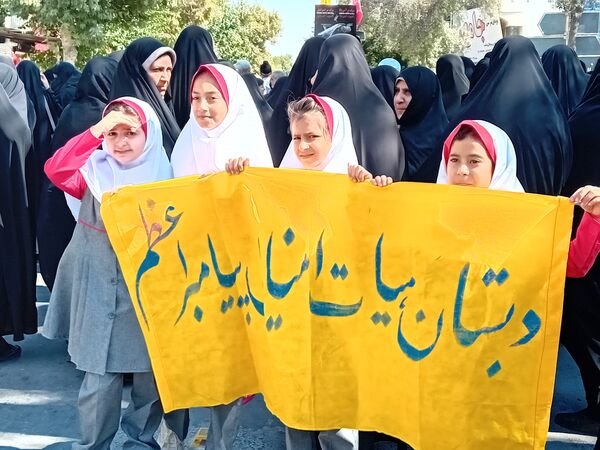 برگزاری راهپیمایی در حمایت از مردم مظلوم فلسطین در سملقان