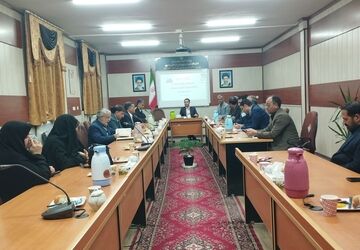 برگزاری شورای اداری آموزش و پرورش در شهرستان خلیل‌آباد 