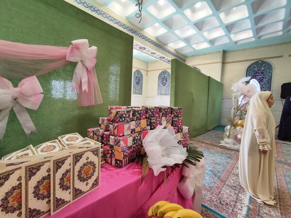 جشن تکلیف دانش‌آموزان مدرسه نصرت مظاهری ناحیه 4 کرج 