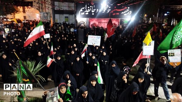خیابان‌های نظرآباد صحنه نمایش وحدت و همبستگی 