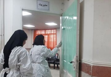 نقش‌آفرینی جهادگران دانش‌ آموز در بیرانوند؛ نوسازی کلاس های درس با طرح شهید عجمیان