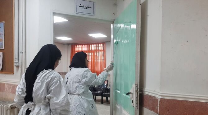 نقش‌آفرینی جهادگران دانش‌ آموز در بیرانوند؛ نوسازی کلاس های درس با طرح شهید عجمیان