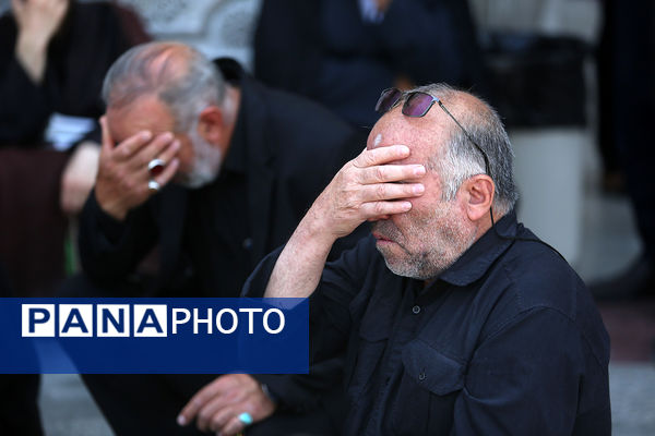 عرض تسلیت دسته‌های عزاداری سالروز شهادت امام باقر(ع) به کریمه اهل بیت