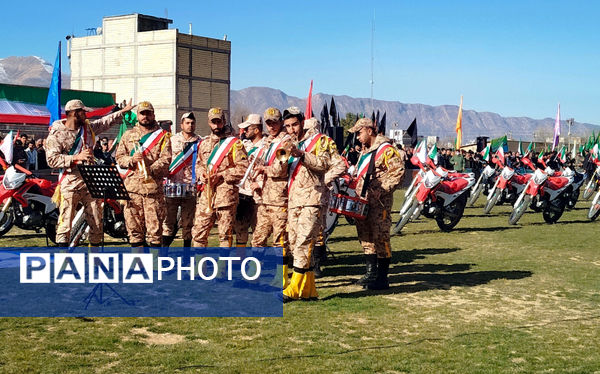 رزمایش بزرگ ده‌هزار‌ نفری پیامبر اعظم ۱۹ بسیجیان در شهرستان‌ لردگان