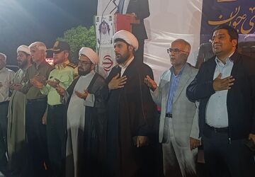 اجتماع پرشور مردم رودبار جنوب