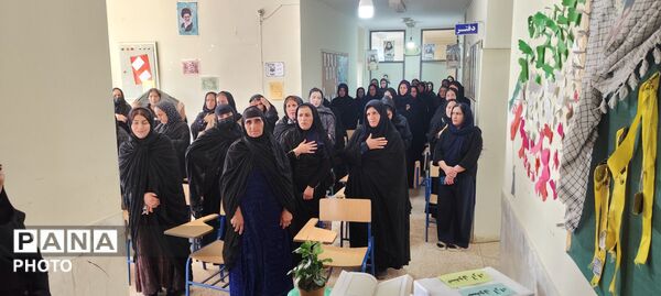 جلسه انجمن اولیا و مربیان در مدرسه سبحان و مائده شلیل