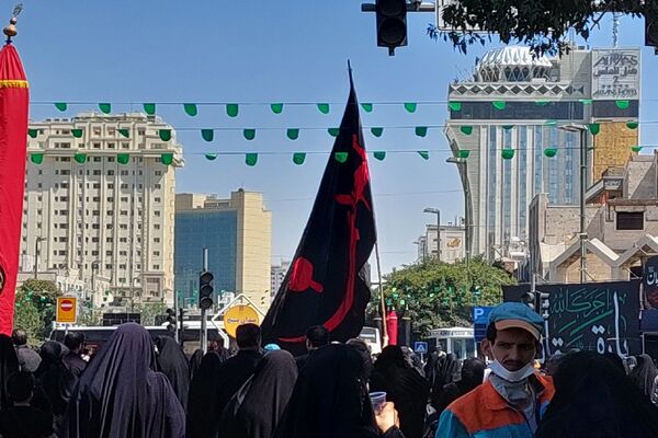اجتماع بزرگ جاماندگان اربعین در مشهد 