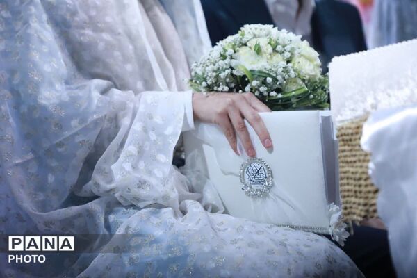 میدان فلسطین میزبان جشن عقد یکی از زوج های جانفدای تهرانی