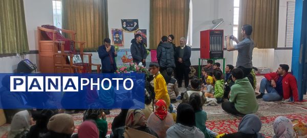 جشن ولادت حضرت علی (ع) پایگاه بسیج مطهره روستای تنسوان شیروان