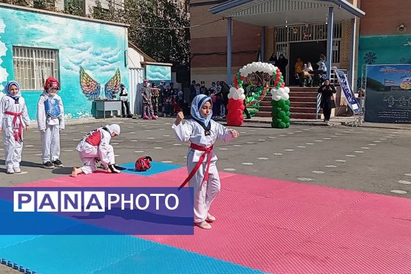 دانش‌آموزان ورزشکار آئین تربیت در المپیاد ورزشی مدرسه خود درخشیدند