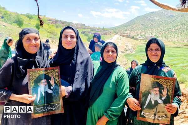 مهمان نوازی مردم انقلابی و غیور روستای پل بریده از مسئولین و رزمندگان