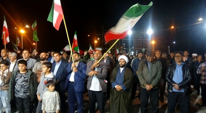 اجتماع پرشور مردم ولایتمدار کوهنانی 