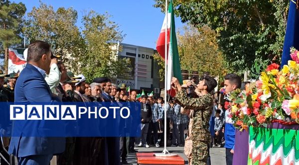 راهپیمایی ۱۳ آبان در شهرستان آباده 