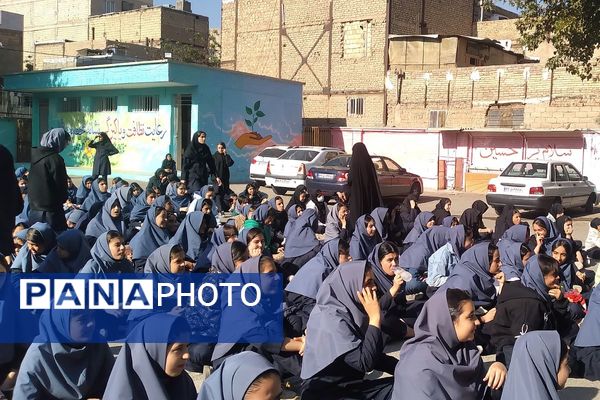 جشن میلاد حضرت زینب(س) در مدارس شهرستان قدس