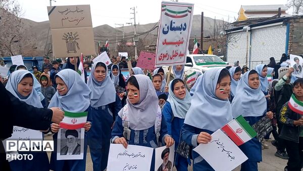 راهپیمایی روز جهانی قدس در شهر بار نیشابور