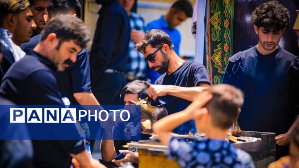 عزاداری ظهر عاشورا در شهرستان اشتهارد