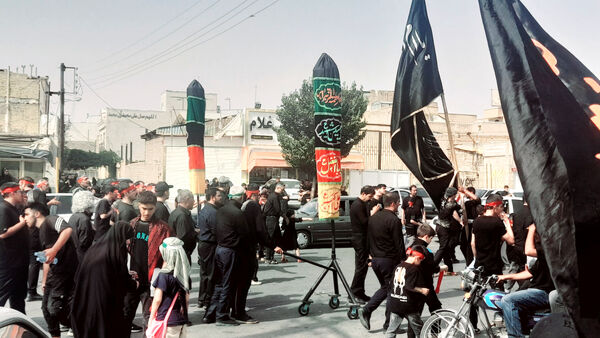 دسته عزاداری مسجد صاحب الزمان(عج) قم 