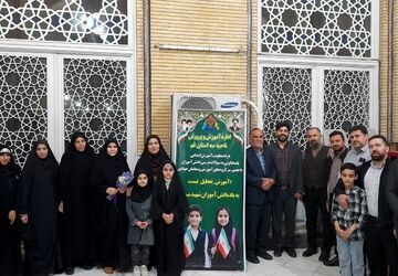 نذر خدمت معلمان جهادی به یاد رهبر شهید