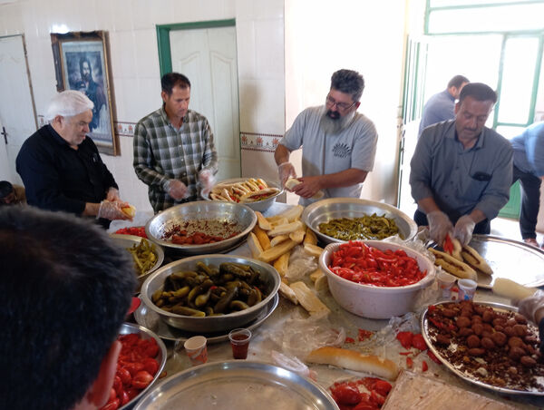 دسته عزاداری شهر جعفریه قم در سالروز شهادت امام جعفر صادق(ع)