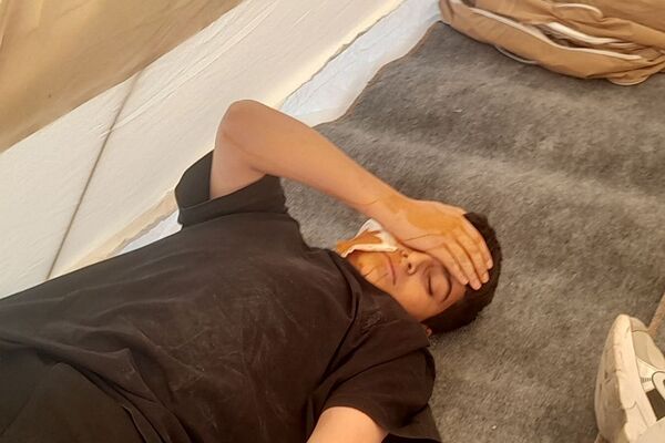 مانور سراسری زلزله در دبیرستان شهید محمدجواد باهنر دماوند