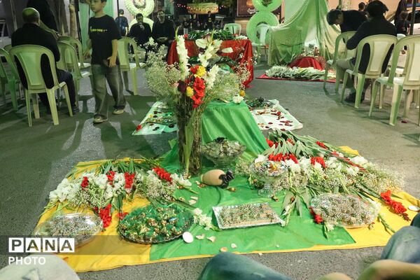 مراسم سوگواری حضرت قاسم بن الحسن (ع) در هیئت جوانان عباسیه شیرودی اسلامشهر