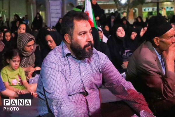 عزاداری شب هفتم محرم در امامزاه عمادالدین رباط‌کریم