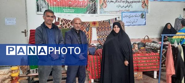 نمایشگاه صنایع دستی و مشاغل خانگی در میاندورود 