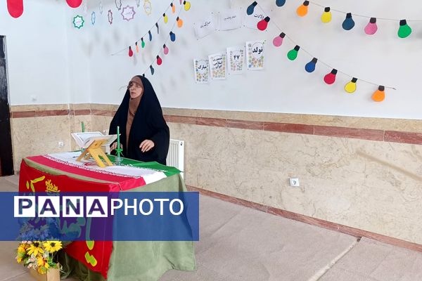 جشن نیمه شعبان در مدرسه شهید اسماعیلی عقدا پردیس 