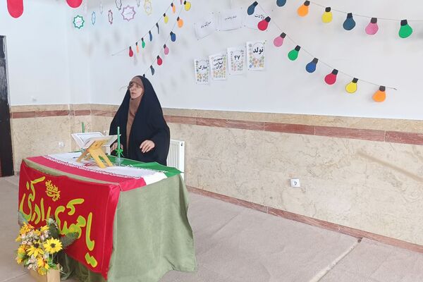 جشن نیمه شعبان در مدرسه شهید اسماعیلی عقدا پردیس 