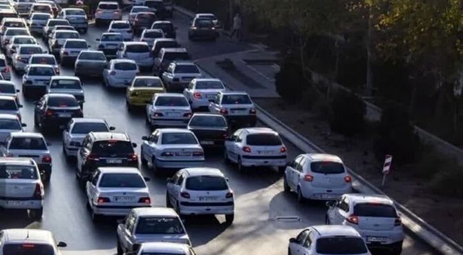 وضعیت ترافیک در معابر و بزرگراه‌های پایتخت