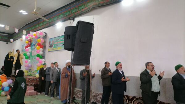 جشن میلاد با سعادت منجی عالم بشریت حضرت مهدی عجل الله در مهدیه شهر بار نیشابور 