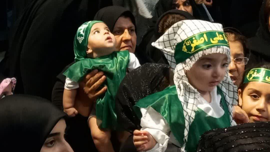 همایش بزرگ شیرخوارگان حسینی در آمل