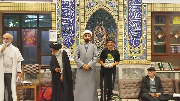 مراسم معنوی اعتکاف در گلوگاه 