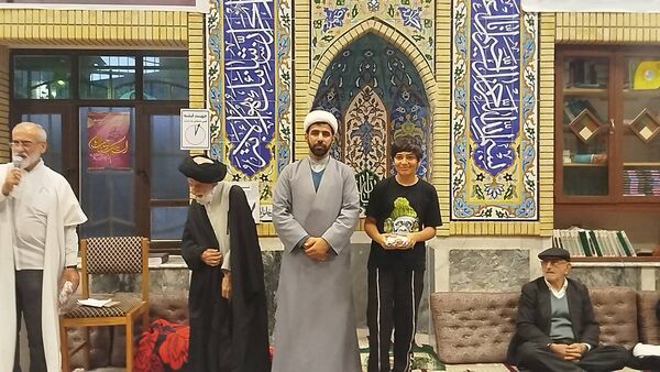 مراسم معنوی اعتکاف در گلوگاه 