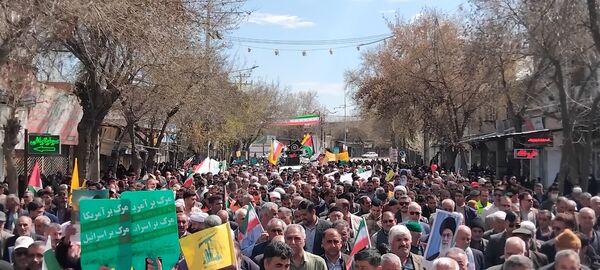 حضور پرشور مردم شهرستان سملقان در راهپیمایی روز قدس