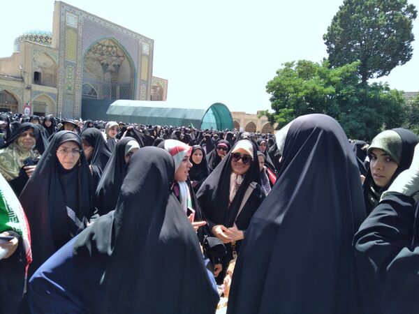 راهپیمایی مردم قزوین در جمعه خشم ونصر 