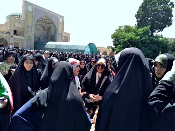 راهپیمایی مردم قزوین در جمعه خشم ونصر 