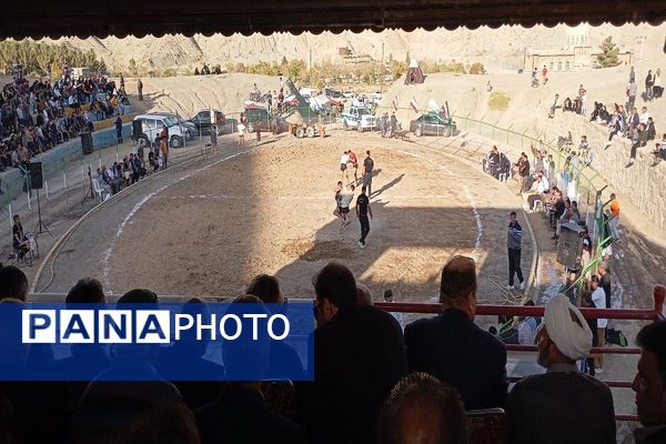 جشنواره بازی های بومی محلی در شهر بار نیشابور