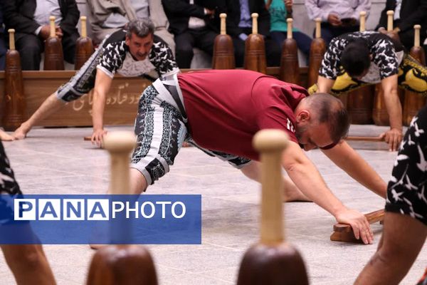 آیین افتتاح زورخانه مهدیه شهدا در شیراز