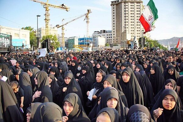 اجتماع مردم مشهد در فراق سید الشهدای خدمت 