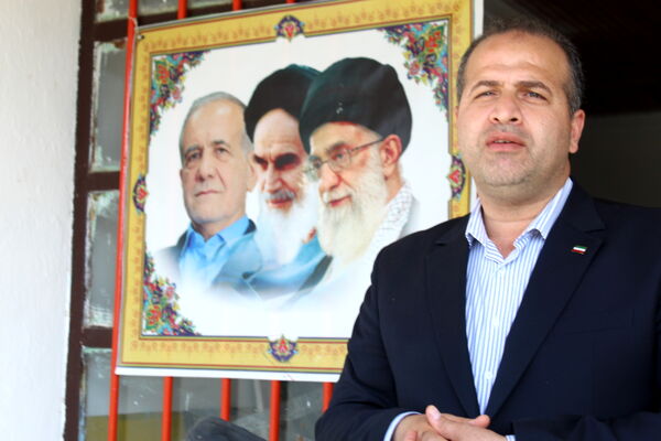 آیین کلنگ زنی طرح اولیا در روستای لدار بندپی شرقی