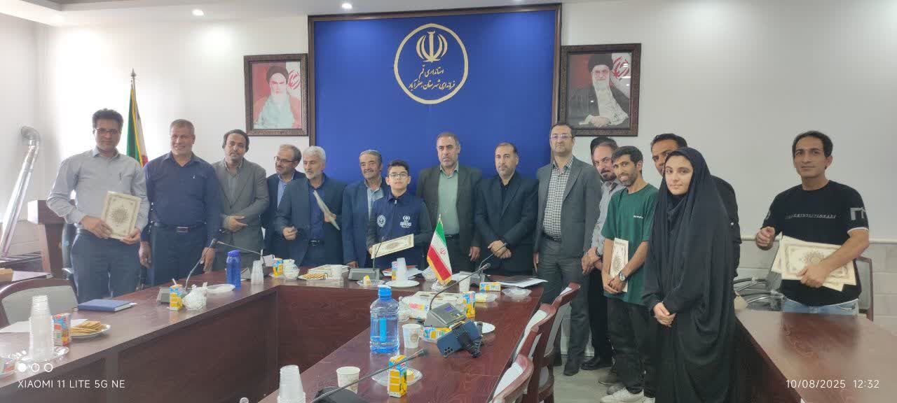 دورهمی صمیمی خبرنگاران با فرماندار شهرستان جعفرآباد قم