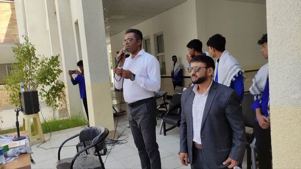 گرامیداشت شهید سید حسن نصرالله در دبیرستان ابن سینا بندرعباس