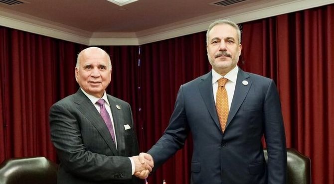 فؤاد حسین و فیدان درباره پرونده ایران رایزنی کردند