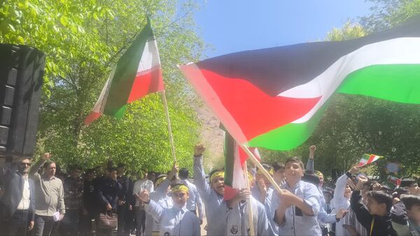 نوجوانان وجوانان زرقانی ثابت کردندکه با مردم فلسطین هم درد هستند 
