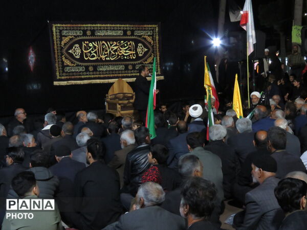 خروش مردم  خلیل آباد در حمایت از رزمندگان اسلام