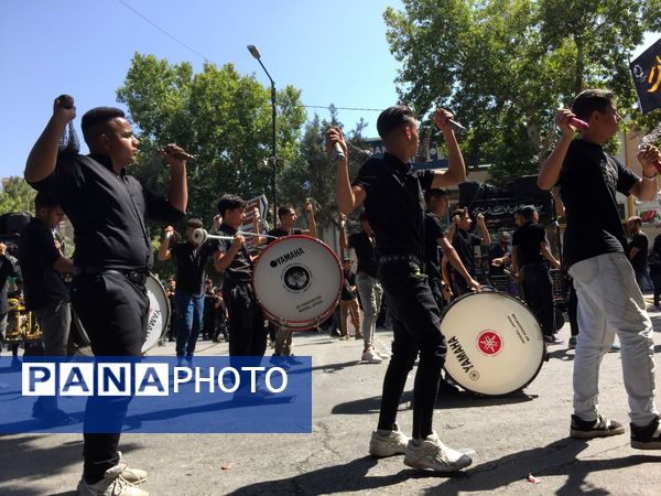 مراسم عزاداری عاشورای حسینی در شهرستان نیشابور 