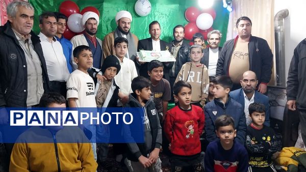 جشن میلاد طفل شش ماهه کربلا در هیئت علی‌اصغری فداف