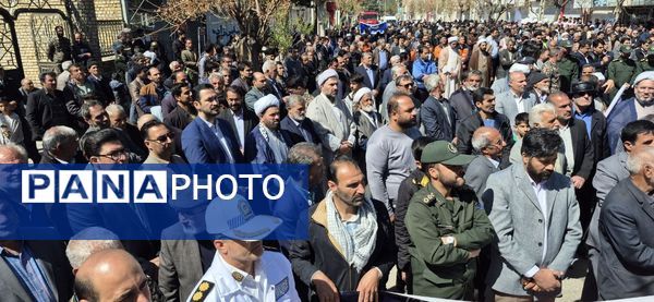 راهپیمایی روز قدس در شهرستان رشتخوار