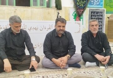 بازدید دبیر ستاد اربعین بنیاد کرامت رضوی آستان قدس از مواکب سریش آباد 